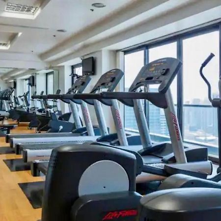 Luxury Modern Studio In Jlt With Amazing View & Rooftop Pool - Sleeps 3 ดูไบ ภายนอก รูปภาพ