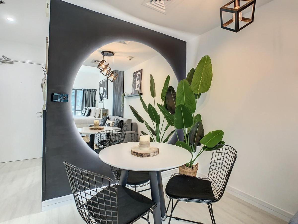 Luxury Modern Studio In Jlt With Amazing View & Rooftop Pool - Sleeps 3 ดูไบ ภายนอก รูปภาพ